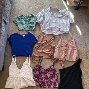 Bundle of shirts, all size M or fits like M